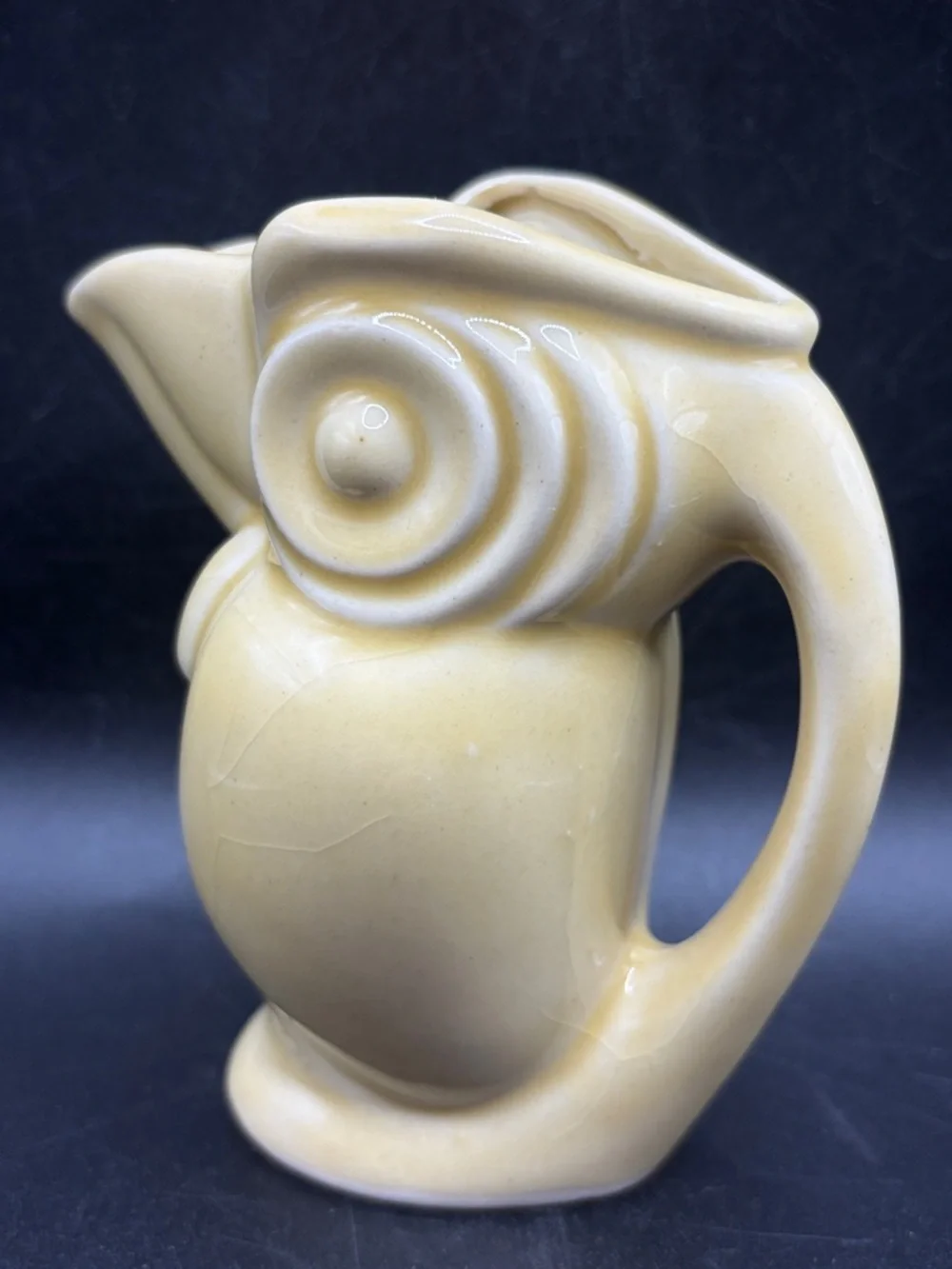 Vintage Mid Century Modern MCM Ceramic Toucan Bird Creamer Pitcher Pourer Jug
